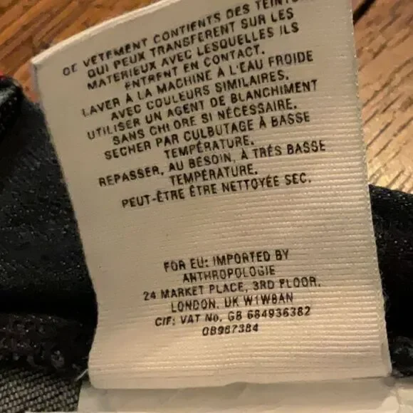 Pilcro (Anthropologie) HR Denim Leggings. Size 27. EUC - Picture 8 of 9